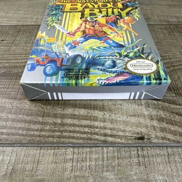 Amazon.com: The Adventures of Bayou Billy : Video Games Adventures of BAYOU BILLY (Nintendo NES) Complete W Poster And REG Card